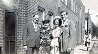 Norman and Elsie Nyce, Jean and Forrest Townsend