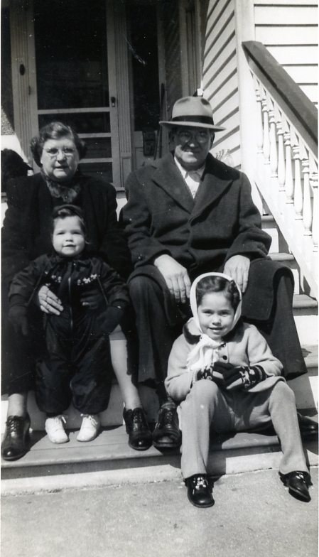 Elsie and Norman Nyce, Nancy Stuart Benner and Barbara Stuart Kaler